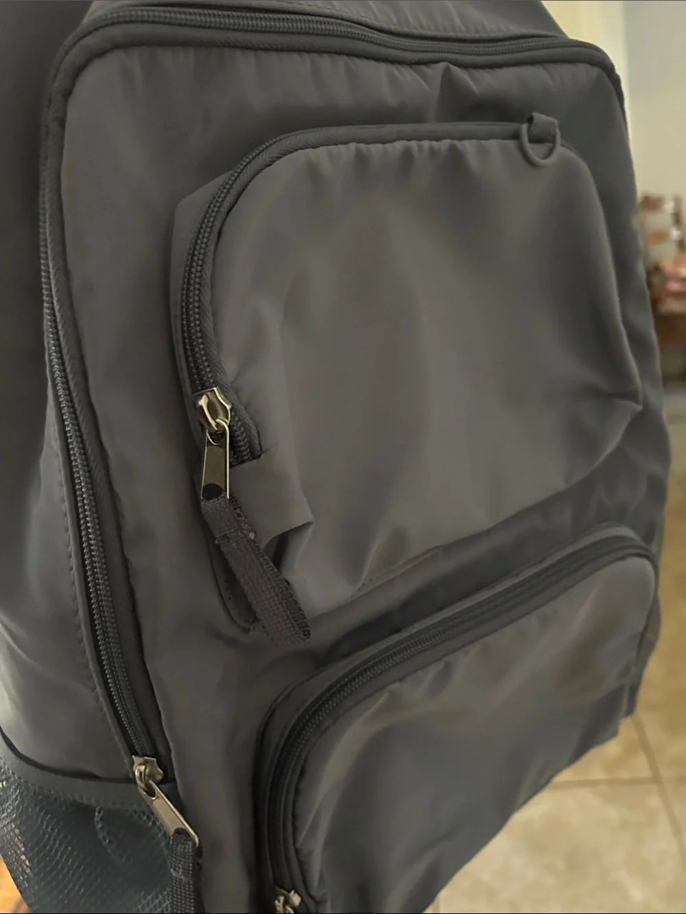 art class Gray Men's Travel Backpack with Multiple Front Pockets